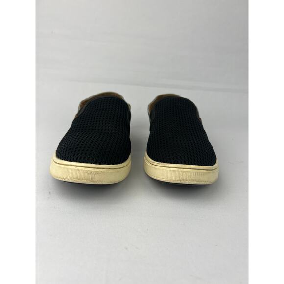 SurfCore OluKai Women’s Pehuea Black Mesh Slip-On Loafers Size 7.5 (EUR 38) - Picture 2 of 15